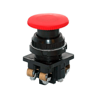 Выключатель кнопочный КЕ-191/2 красный (КЕ-191/2 крас.)